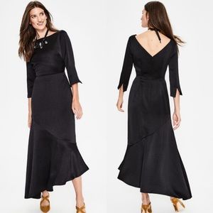 $298 NWT Boden Rebecca Satin Maxi Mermaid Dress